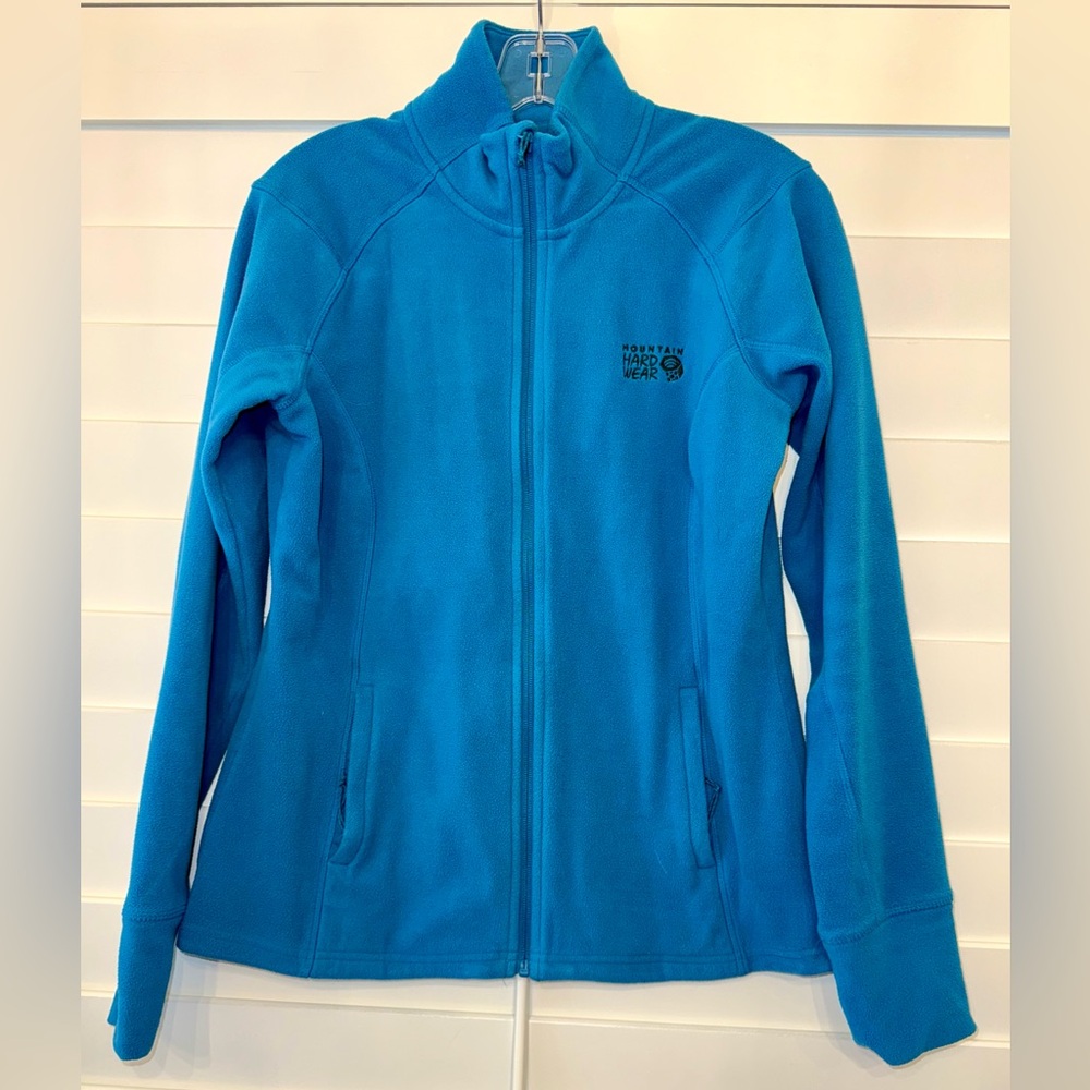 Mountain Hardwear Blue Zip-Up Jacket, like new